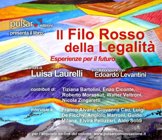 Nettuno- “Il Filo rosso della legalità” di Luisa Laurelli, 29 gennaio presso la libreria Farenheit 451