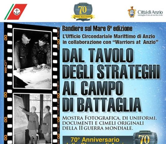 Anzio- La mostra “Bandiere sul mare” apre i festeggiamenti per il 70° dello sbarco