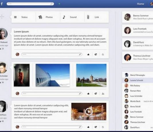 Facebook avvia il restyling. Nuovo look per le notizie e immagini più grandi per una navigazione “coinvolgente”