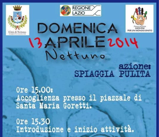 Domenica 13 aprilie i “Giovani per un mondo unito” puliranno la spiaggia sotto il Santuario