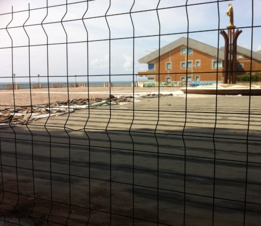 Nettuno, lavori fermi a piazzale Michelangelo