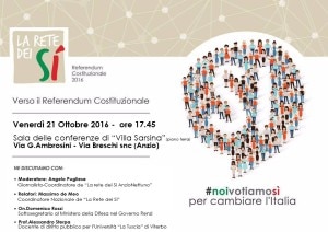 Locandina ufficiale Villa Sarsina 21 ottobre 2016