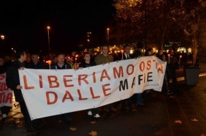 Manifestazione Liberiamo Ostia dalle mafie