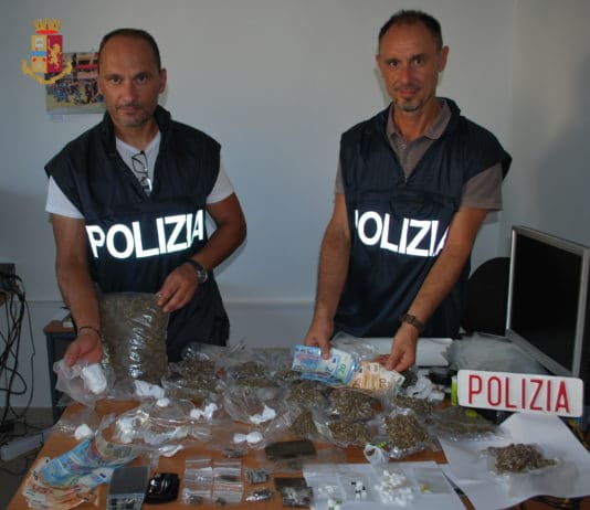Anzio. Polizia sequestra 2 kg di droga, arrestato 47enne