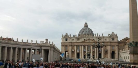 Il Popolo della Famiglia di Anzio in udienza da papa Francesco