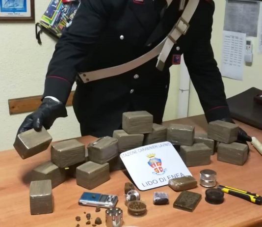 Operazione antidroga ad Anzio e Aprilia. Sequestrati 9 kg di droga