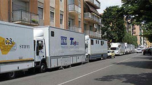 Riprese cinematografiche a Nettuno, divieto di sosta a Scacciapensieri