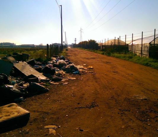 Anzio, via della Spadellata dopo l’ultimo “bombardamento”. Grazie all’amico Candido