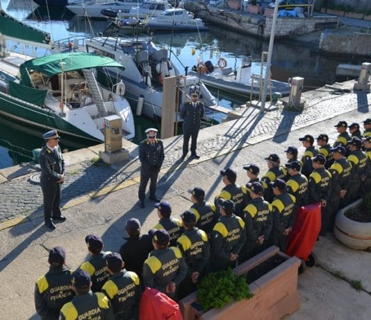 Il comandante regionale della Guardia di Finanza visita il reparto aeronavale di Civitavecchia