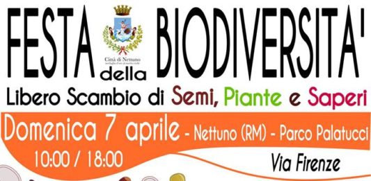 Nettuno. Domenica 7 aprile Festa della Biodiversità al parco Palatucci