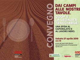 Campoverde. 27 Aprile convegno: “Dai campi alle nostre tavole. Una sfida al caporalato e al lavoro nero”
