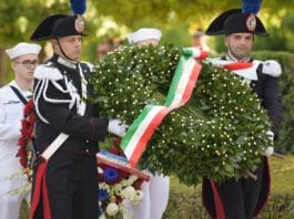 75° Memorial Day, gli scatti che raccontano la cerimonia al Cimitero Americano di Nettuno