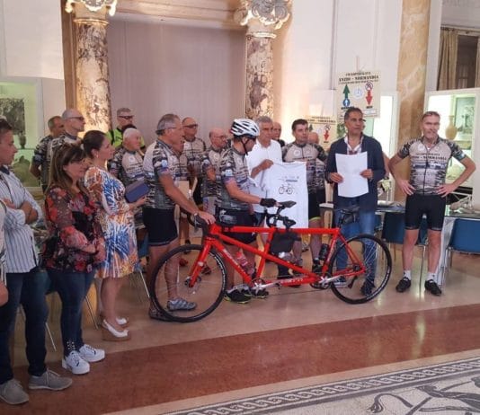 Partita dal Museo dello Sbarco la Ciclopedalata Anzio-Normandia