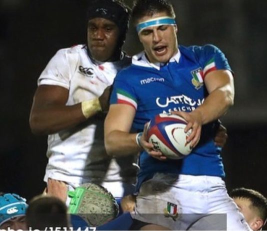 Anzio, il giovane Nicolae Stoian ai mondiali di rugby under 20 in Argentina