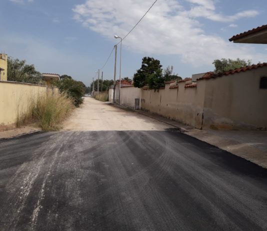 Terminati i lavori nelle strade in zona Sacida. Ranucci: “Attenti a tutto il territorio comunale”