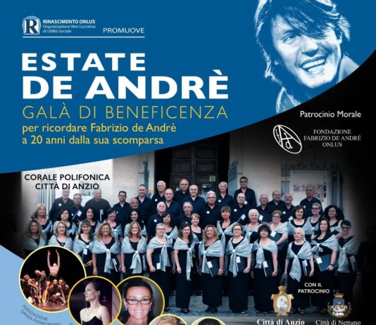 Sabato 20 luglio a Villa Adele il galà di beneficenza della Corale Polifonica Città di Anzio