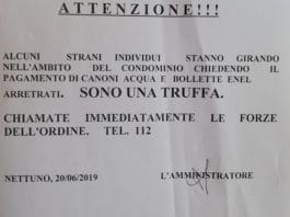 Nettuno, bussano alle porte spacciandosi per dipendenti Enel. Attenti alla truffa