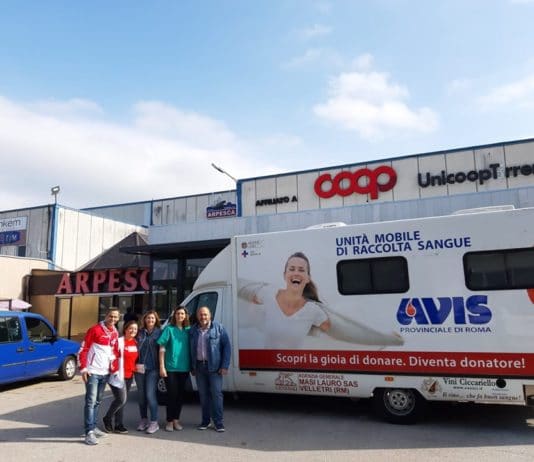 Raccolta sangue all’Arpesca di Lavinio, in tanti all’appello dell’Avis