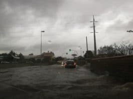 Anzio e Nettuno sott’acqua, via della Fonderia impraticabile