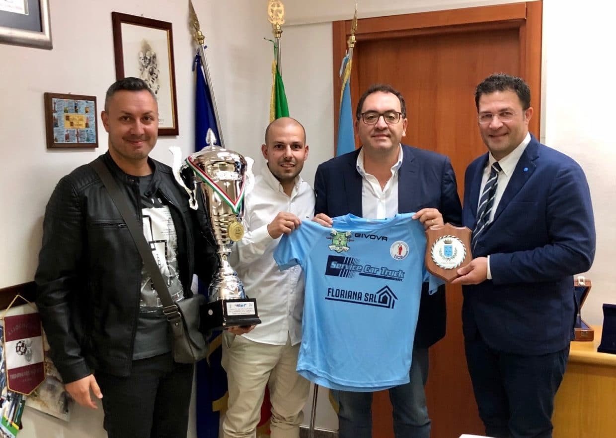 Ricevuti dal Sindaco i campioni italiani dell’ASD Aprilia Calcio Balilla - InLiberaUscita.it