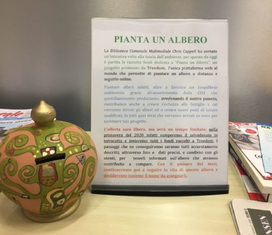 Pianta un albero con la biblioteca del Chris Cappell