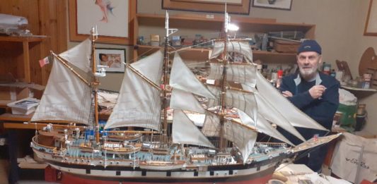 In mostra al Muma di Anzio il modellino della Nave Scuola “Palinuro”