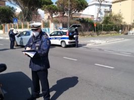 Coonavirus, ad Anzio oggi 137 controlli ai posti di blocco della Polizia Locale