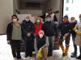 200 pacchi alimentari ai bisognosi dalla Caritas grazie ai pescatori di Anzio