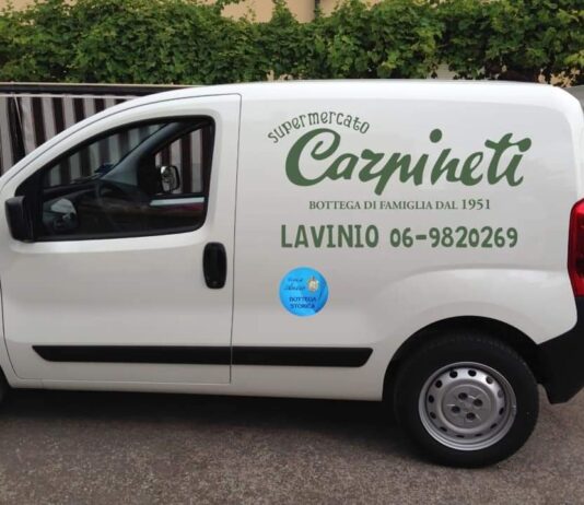 Lavinio. Rubato il furgone del supermercato Carpineti