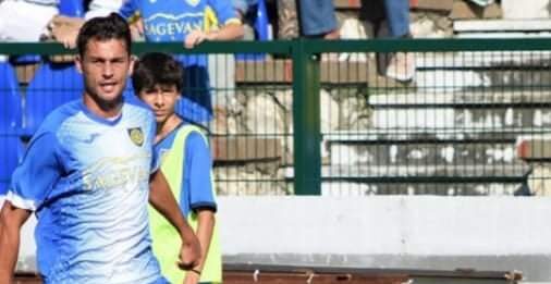 Il calciatore anziate Cassio Cardoselli, approda in serie B, acquistato dalla Virtus Entella