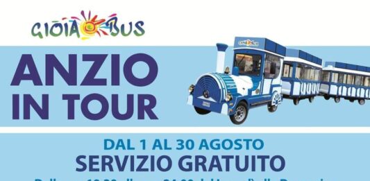 Anzio in Tour: fino al 30 agosto attivo il trenino turistico gratuito per visitare i luoghi simbolo