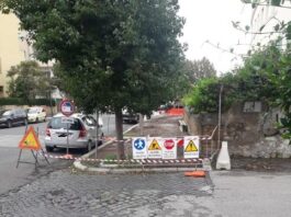 Anzio, aperto il cantiere per il restyling di via Paolini. Entro 5 mesi il nuovo arredo