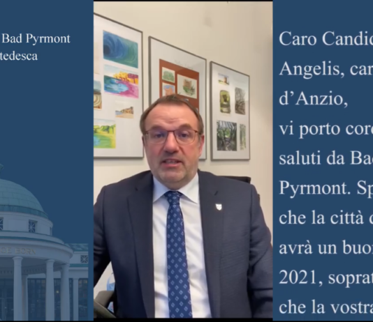 Anzio Sbarco: il toccante videomessaggio del Borgomastro di Bad Pyrmont