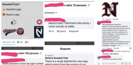 Il Nettuno Baseball presenta il nuovo logo. Pioggia di polemiche tra i tifosi