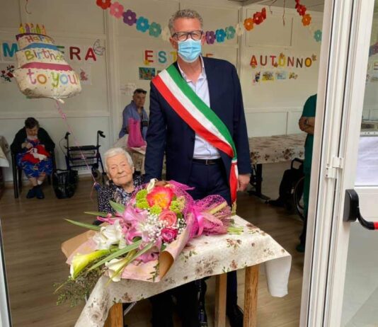 Maria Rognoni compie 100 anni. L’omaggio del Vicesindaco di Nettuno