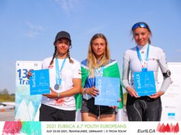Anzio, Maria Vittoria Arseni campionessa europea Vela Lica 4 under 16