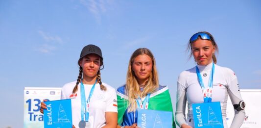 Anzio, Maria Vittoria Arseni campionessa europea Vela Lica 4 under 16