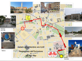 Latina, sabato 25 settembre “La passeggiata del Fair Play e dell’inclusione”