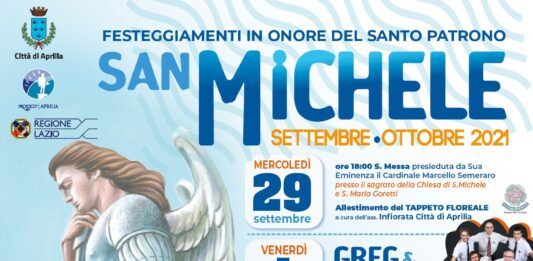 Aprilia. Festa di San Michele, tra green pass, stand commerciali e spettacoli serali. Le novità dell’edizione 2021