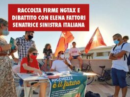 Anzio. UGS: sabato 27 raccolta firme proposta di legge “Next Generation Tax”