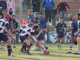 Rugby Anzio, finisce 40 a 8 per l’Unione Rugby Capitolina la prima sfida della seconda fase del campionato di serie C