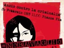 Anzio. No Bavaglio- Il Silenzio è Mafia: Il 26 febbraio Anzio e Nettuno in piazza contro i clan