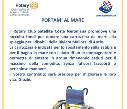 “Portami al Mare” è il nuovo progetto del R.C. Satellite Costa Neroniana