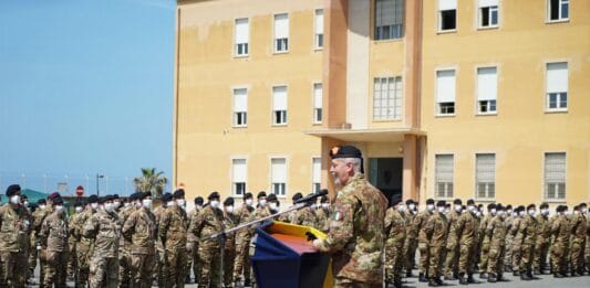 Anzio. Il Generale Pietro Serino visita il Comando Brigata Informazioni Tattiche della Caserma “Santa Barbara”