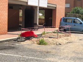 Anzio. Quella buca lasciata aperta da Acqualatina in via di Valle Palomba