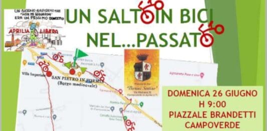Aprilia Libera: Domenica 26 tour ciclo-culturale alla “scoperta della storia ignorata di Campoverde’