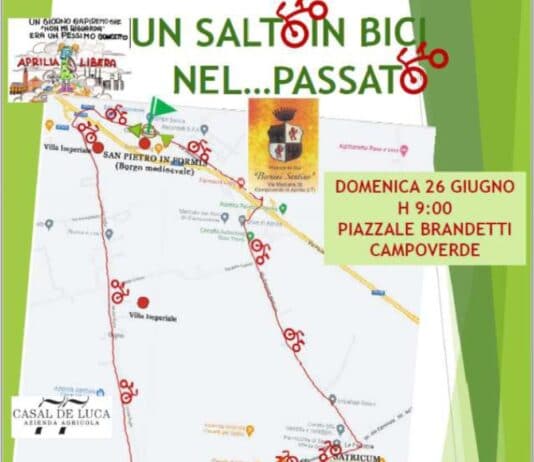 Aprilia Libera: Domenica 26 tour ciclo-culturale alla “scoperta della storia ignorata di Campoverde’
