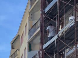Anzio. Lavoratori sui ponteggi senza casco, a chi spettano i controlli?