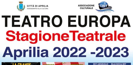 Teatro Europa di Aprilia riprende la stagione teatrale 2022-2023. Gli spettacoli in cartellone