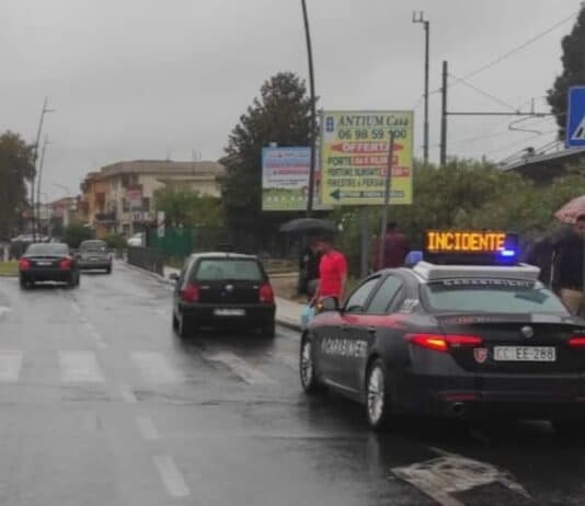 Anzio. Uomo investito sulle strisce a Lavinio stazione